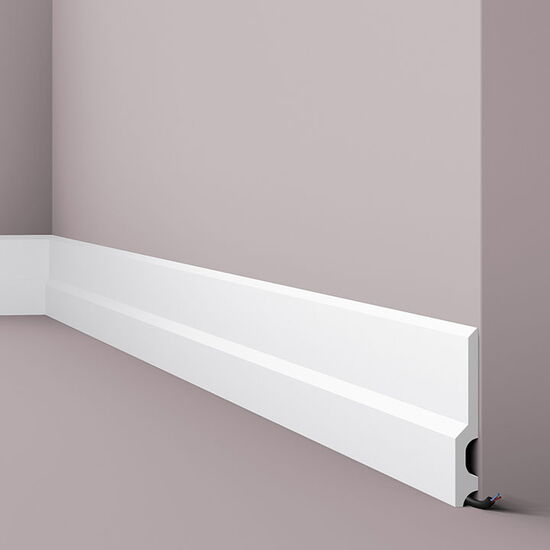 nmc FD22 WALLSTYL Decken-, Sockell. - 2000 x 130 x 18 mm  (VE = 24m)