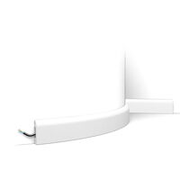 ORAC SX182 Sockelleiste - 200 x 1,3 x 5cm (VE = 72Mt)