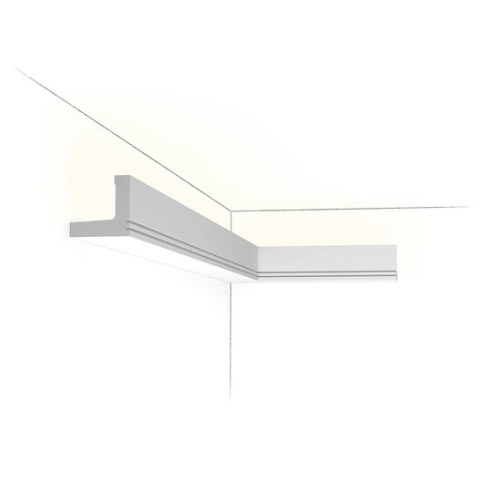 ORAC C361 Indirekte Beleuchtung - 200 x 5 x 5cm (VE = 28Mt)