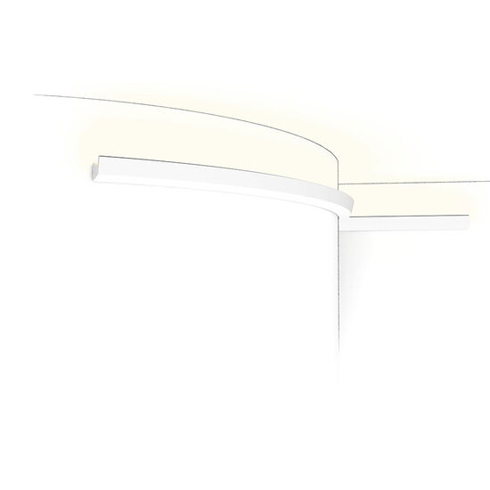 ORAC CX189 Indirekte Beleuchtung - 200 x 2,7 x 2,7cm (VE = 84Mt)