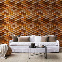 REBEL WALLS 1247023DP Golden Flakes - indiv. Digitaldruck, Motiv fortsetzbar
