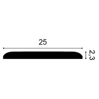 ORAC W217 Wandpaneel 3D - 200 x 2,3 x 25cm (VE = 12Mt)