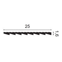ORAC WX204 Wandpaneel 3D - 200 x 1,6 x 25cm (VE = 18Mt)