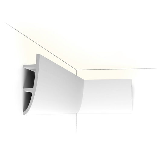ORAC C374 Indirekte Beleuchtung - 200 x 5 x 18cm (VE = 16Mt)