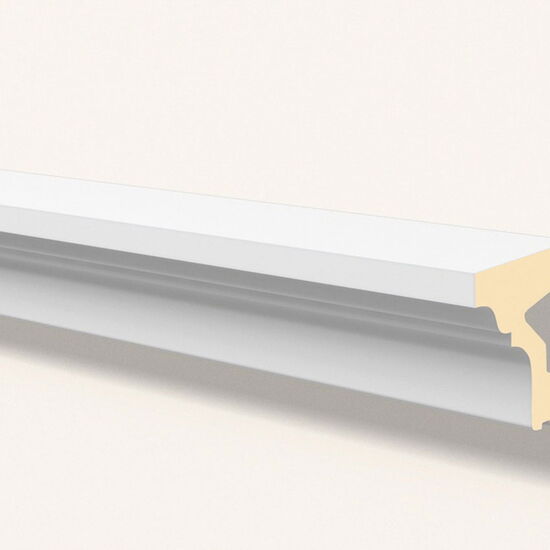 nmc FA10 DOMOSTYL Fassade Gesimsband - 2000 x 125 x 100 mm (VE = 12m)