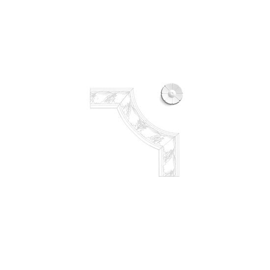 ORAC P20 Zierelement - Durchm. 6,1 cm x 0,8cm (VE = 20St)
