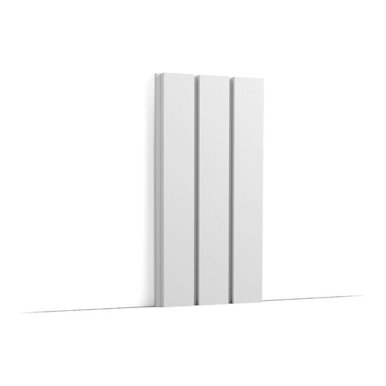 ORAC W116 Wandpaneel 3D - 200 x 2 x 25cm (VE = 12Mt)