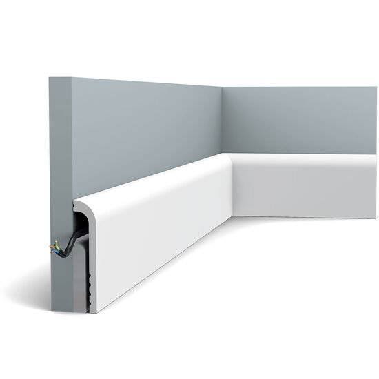 ORAC SX185 Sockelleiste - 200 x 2,5 x 12cm (VE = 44Mt)