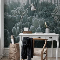 REBEL WALLS 1208846DP Cacti - indiv. Digitaldruck, Motiv fortsetzbar