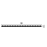 ORAC W215 Wandpaneel 3D - 50 x 1,5 x 80cm (VE = 2,5Mt)