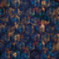 MUANCE VIOLET 1254239DP - indiv. Digitaldruck - Holographic Reflections