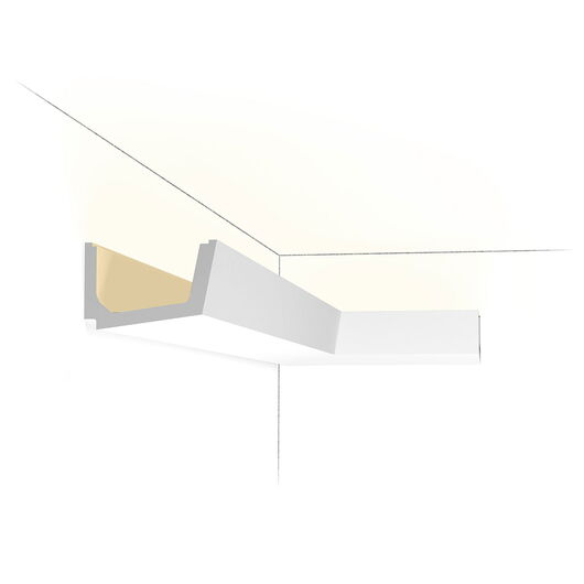 ORAC C357 Indirekte Beleuchtung - 200 x 11 x 7,1cm (VE = 16Mt)