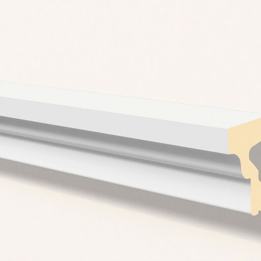 nmc FA12 DOMOSTYL Fassade Gesimsband - 2000 x 90 x 60 mm (VE = 16m)