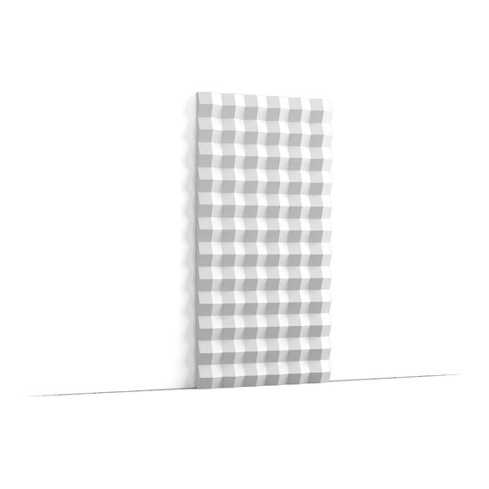 ORAC W115 Wandpaneel 3D - 200 x 2,3 x 25cm (VE = 14Mt)