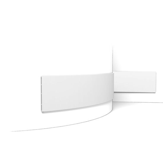 ORAC SX207 Sockelleiste - 200 x 1,3 x 25cm (VE = 18Mt)