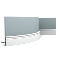 ORAC SX195 Sockelleiste - 200 x 1,9 x 8cm (VE = 44Mt)