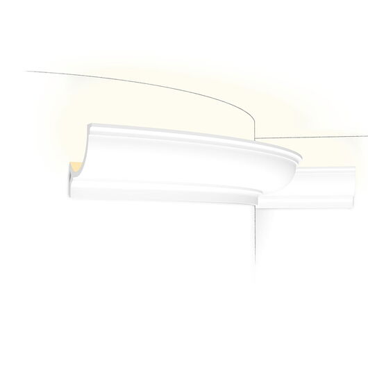 ORAC C902 indirekte Beleuchtung - 200 x 10,3 x 10,3cm (VE = 16Mt)