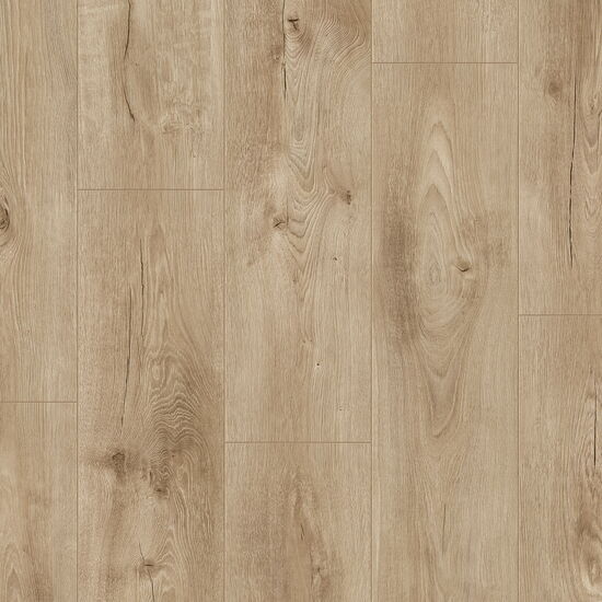 LAMINAT PREMIUM  GEFLAMMTE EICHE NATÜLICH - 126,1 x 24,4 cm x 8mm, Laminat 4V AQUA