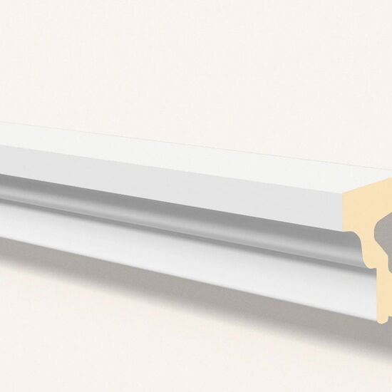nmc FA12 DOMOSTYL Fassade Gesimsband - 2000 x 90 x 60 mm (VE = 16m)