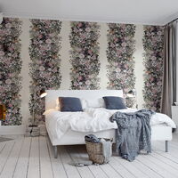 REBEL WALLS 1222542DP Flowerbed, Vintage - indiv. Digitaldruck, Motiv fortsetzbar
