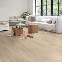 LAMINAT BUSINESS  EICHE AUTHENTIC HELLBRAUN - 126,1 x 19,2 cm x 7mm, Laminat 0V