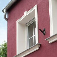 nmc FA12 DOMOSTYL Fassade Gesimsband - 2000 x 90 x 60 mm (VE = 16m)