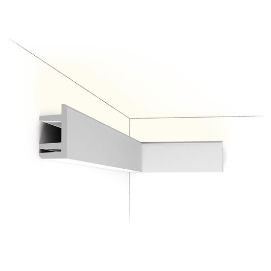 ORAC C381 Indirekte Beleuchtung - 200 x 5 x 9,5cm (VE = 20Mt)